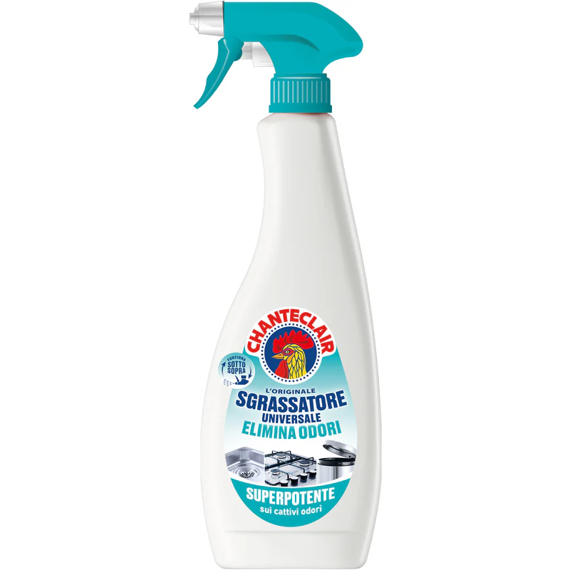 Chanteclair Universal Degreaser Elimina Odori Superpotente – 600ml | Italian Multi-Purpose Cleaner