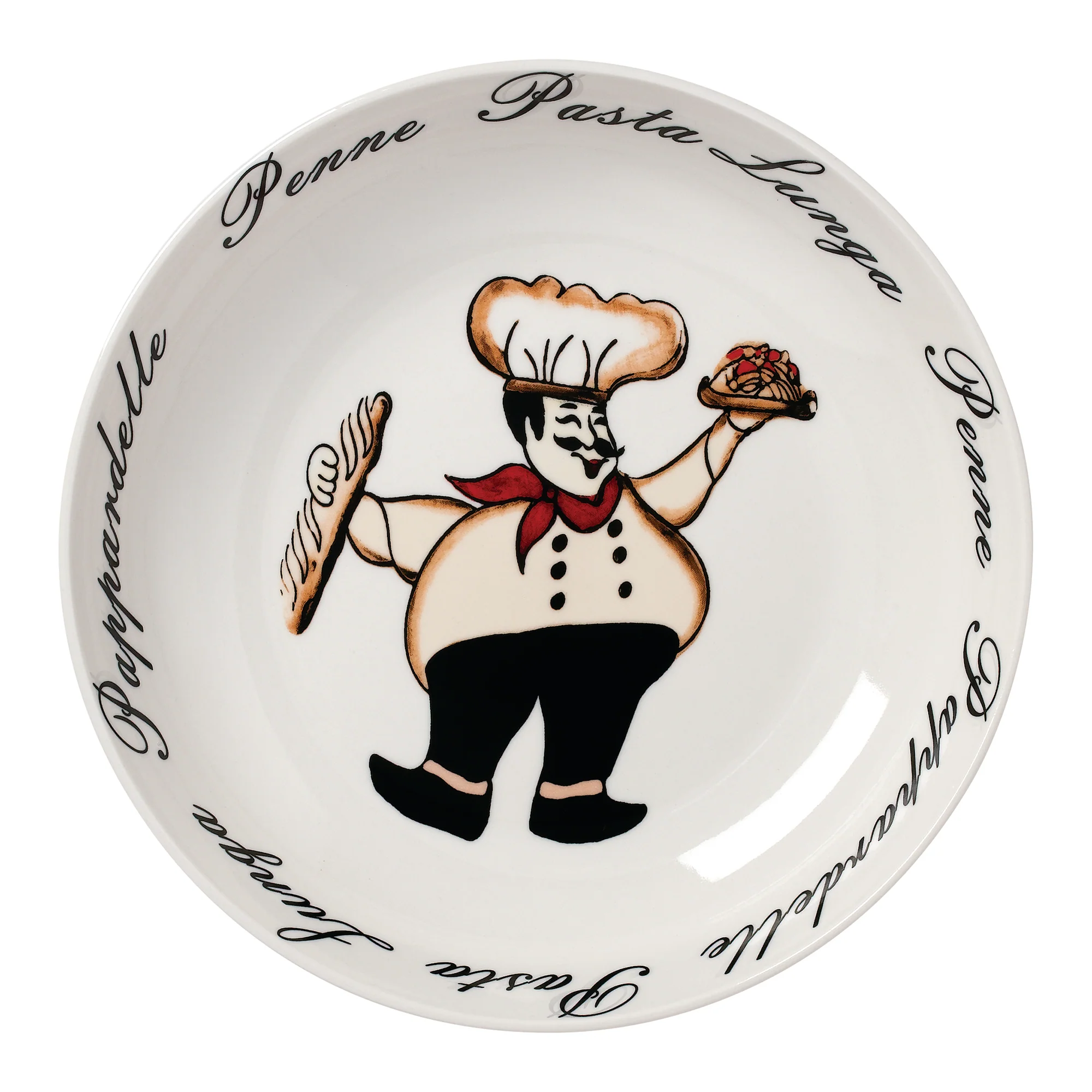 Chef 5 Piece Porcelain Pasta Set - Image 3