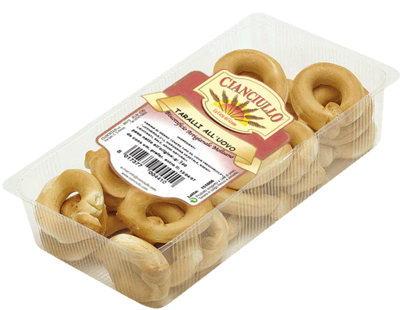 Cianciullo Egg Taralli Small, 120g