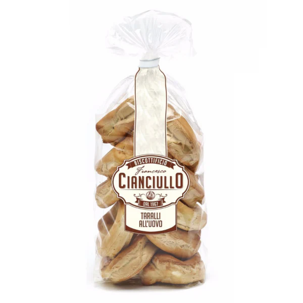 Cianciullo Egg Taralli Large, 8.11 oz | 230g
