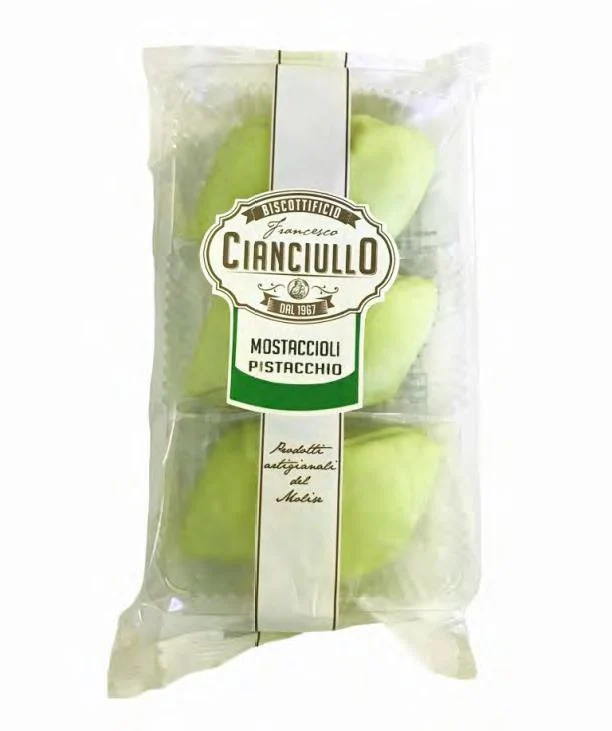 Cianciullo Mostaccioli With Pistacchio, 7 oz | 200g - Image 3