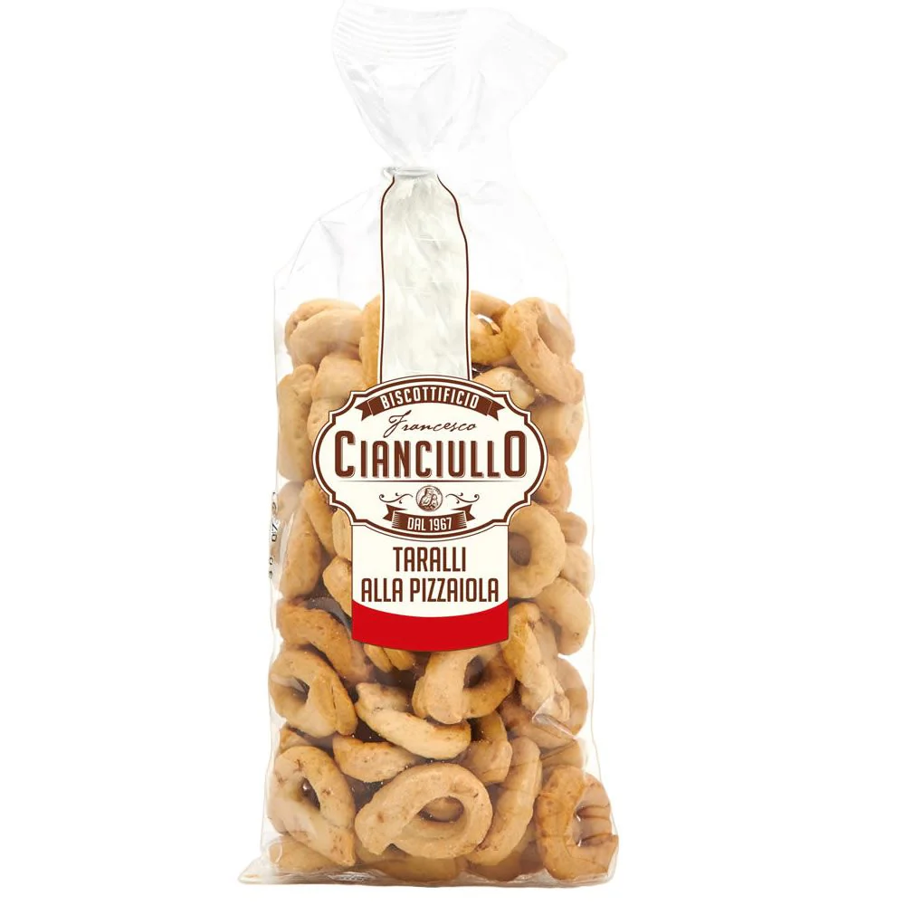 Cianciullo Taralli Pizza Taste, 10.58 oz | 300g | Product of Italy - Image 2
