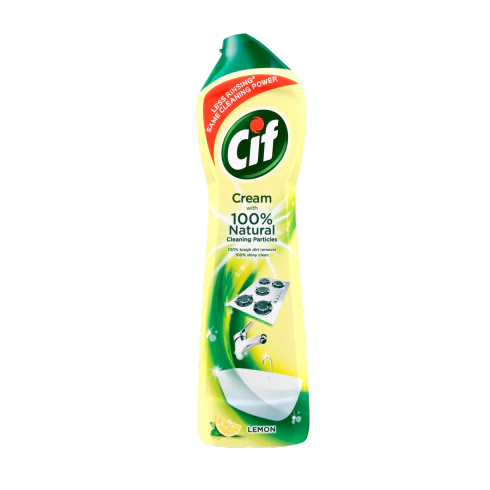Cif Cream Original Multi-Purpose Cleaner, Lemon Scent, 750 ML