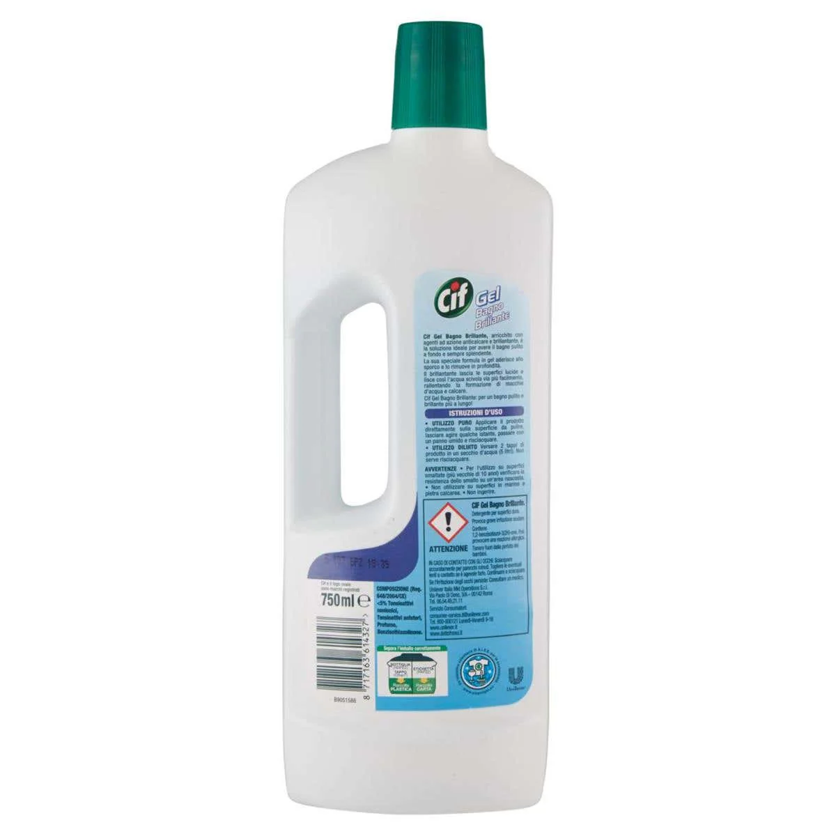 Cif Gel Bathroom Brilliant Cleaner, 25.3 oz | 750ml - Image 2