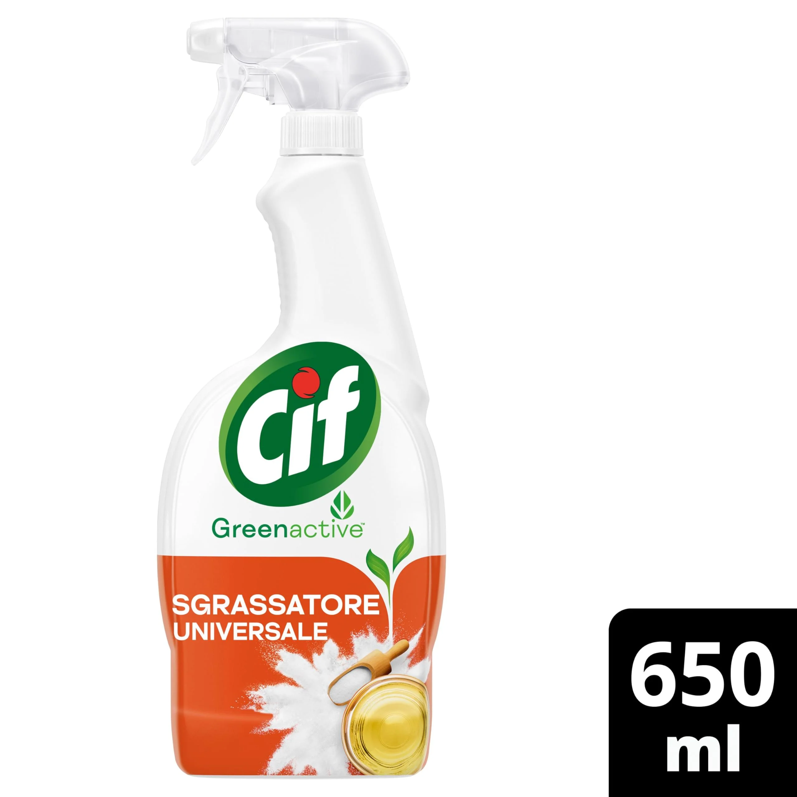 Cif Sgrassatore Vinegar & Bicarbonate Spray, 650ml - Image 2