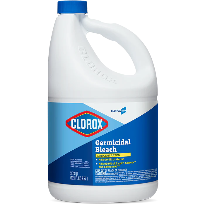 Clorox Pro Germicidal Bleach Concentrated, 121 oz