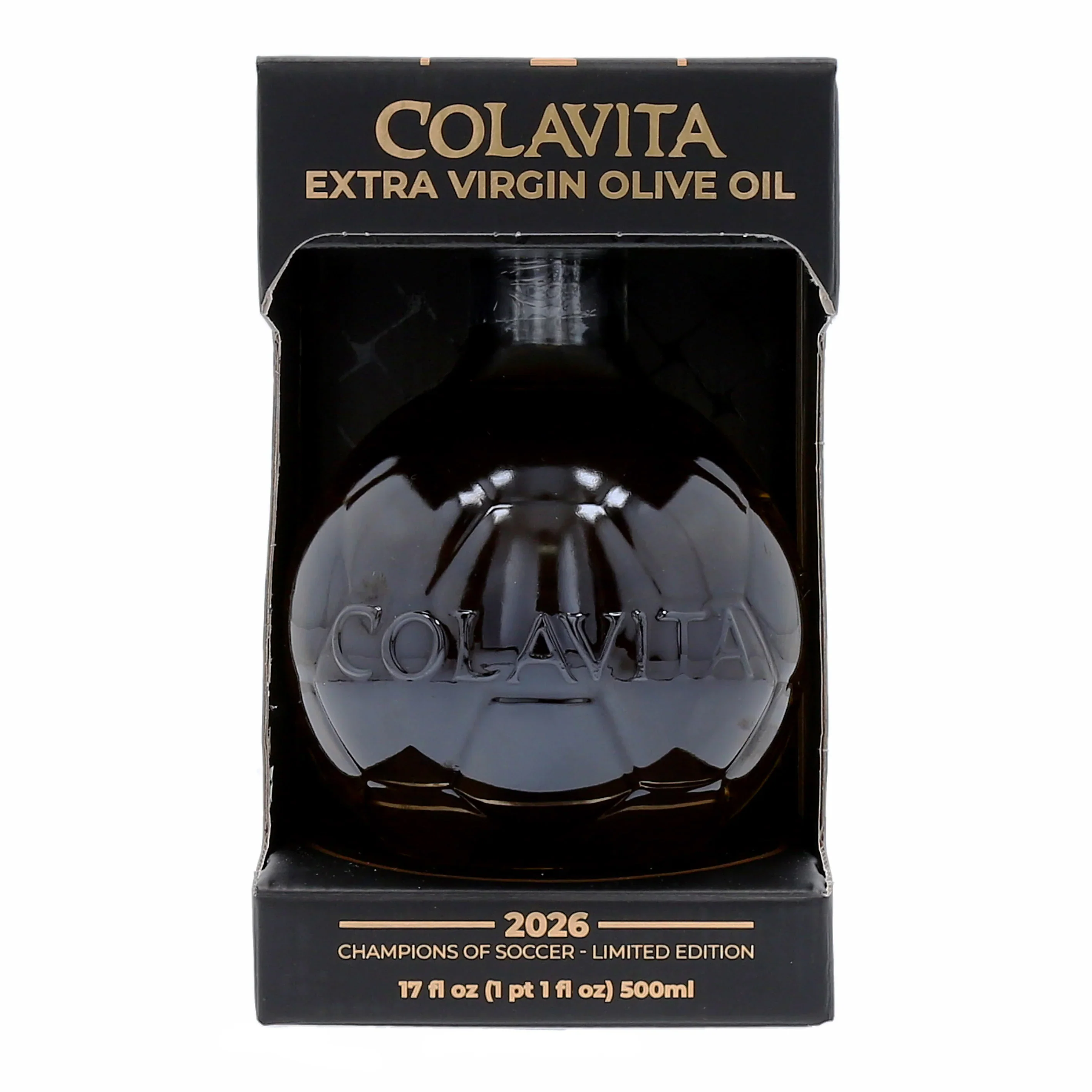 Colavita 2026 Soccer Cup Bottle Extra Virgin Olive Oil, 500ml - Image 2
