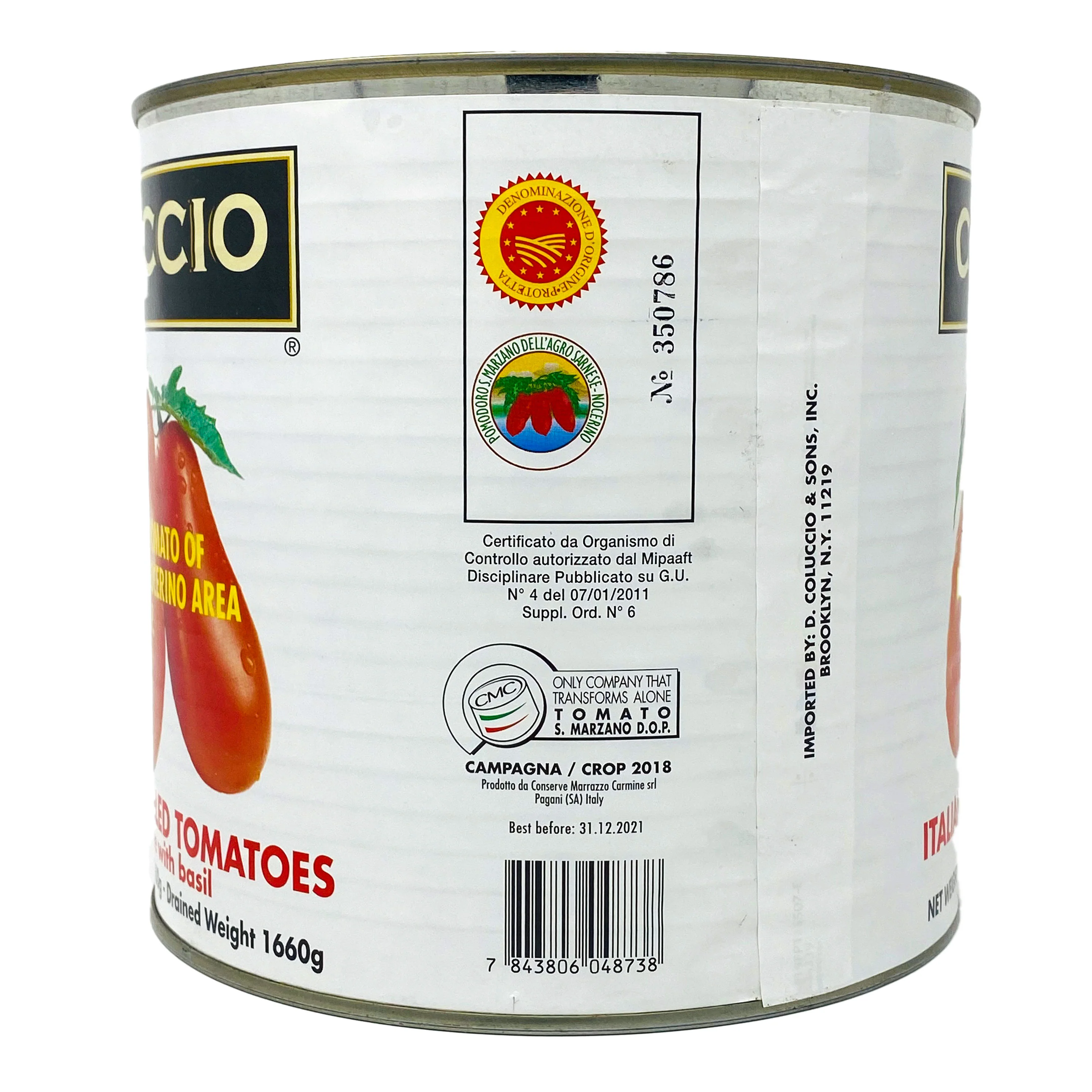 Coluccio D.O.P San Marzano Tomatoes, 90 oz | 5 lb 10oz - Image 3