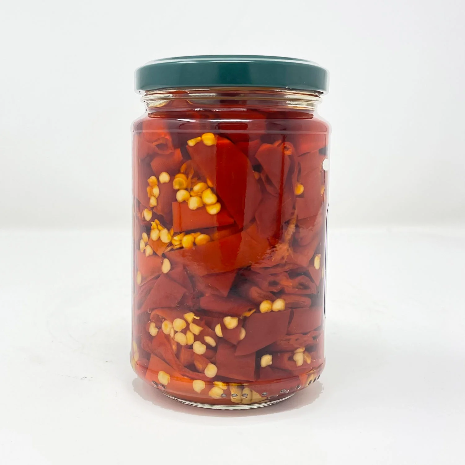 Coluccio Hot Sliced Peppers in Olive Oil, 9.52 oz | 270g - Image 4