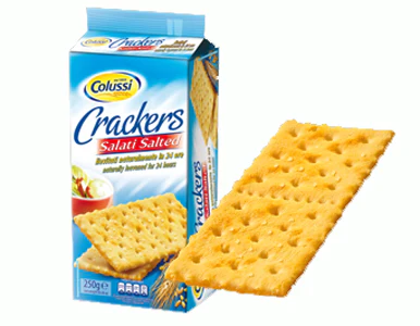 Colussi Crackers Salted, 250g