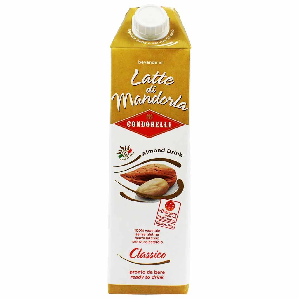 Condorelli Latte Di Mandorla Almond Drink Milk, 1000ml