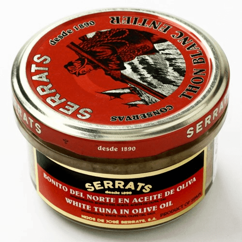 Serrats White Tuna (ALBACORE) in olive oil, 5.75 oz