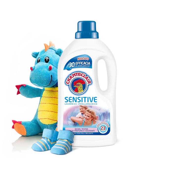 Chanteclair Lavatrice Sensitive, 23 load, 38.8 oz | 1150ml