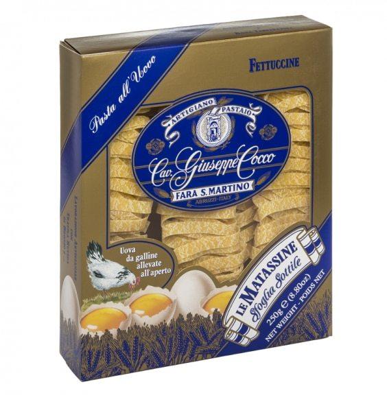 Giuseppe Cocco Egg Fettuccine Pasta, 8.8 oz | 250g