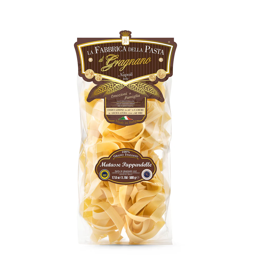 La Fabbrica Della Pasta 'e Matasse Pappardelle, #467, 17.6 oz | 500gr