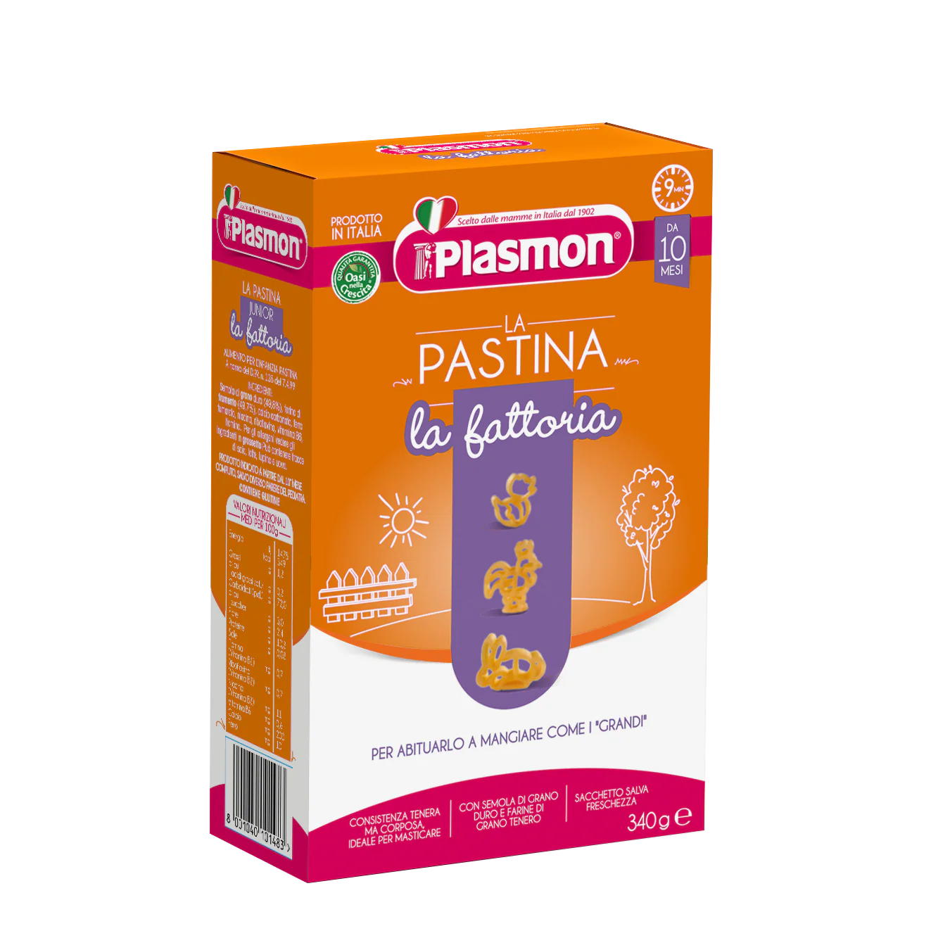 Plasmon Baby Pasta Fattoria, 12 oz | 340g