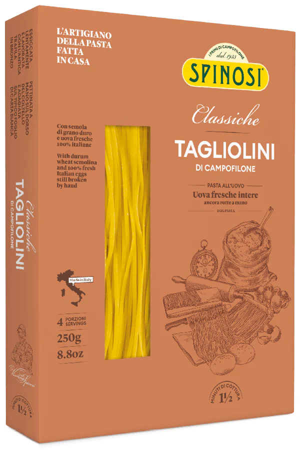 Spinosi Egg Tagliolini Pasta, 8.8 oz | 250g