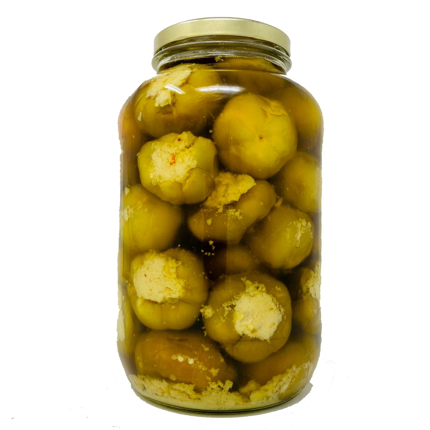 Cosmo's Hot Stuffed Peppers, 128 oz | 1 Gallon Jar - Image 2