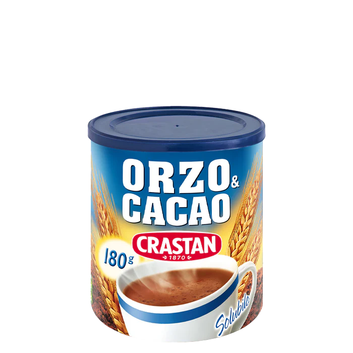 Crastan Barley & Cocoa Instant, Orzo & Cacao, 180g