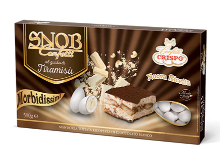 Crispo Confetti Snob Tiramisu, 1 lb 1.62oz | 500g - Image 2