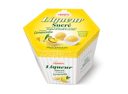 Crispo Sucre Raffinati Dragees w/ Limoncello, 1 lb 1.62oz | 500g