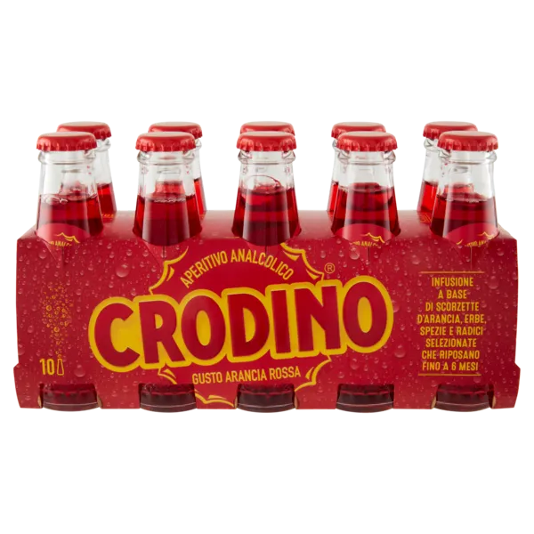 Crodino, The Red Bittersweet Aperitivo, 10 x 100 ml - Image 2