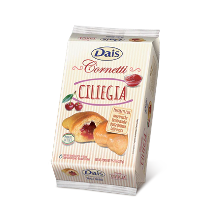 Dais Croissant with Cherry Filling, 6 Pack, 9.52 oz | 270g - Image 2