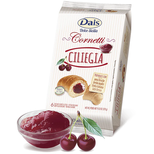 Dais Croissant with Cherry Filling, 6 Pack, 9.52 oz | 270g - Image 3