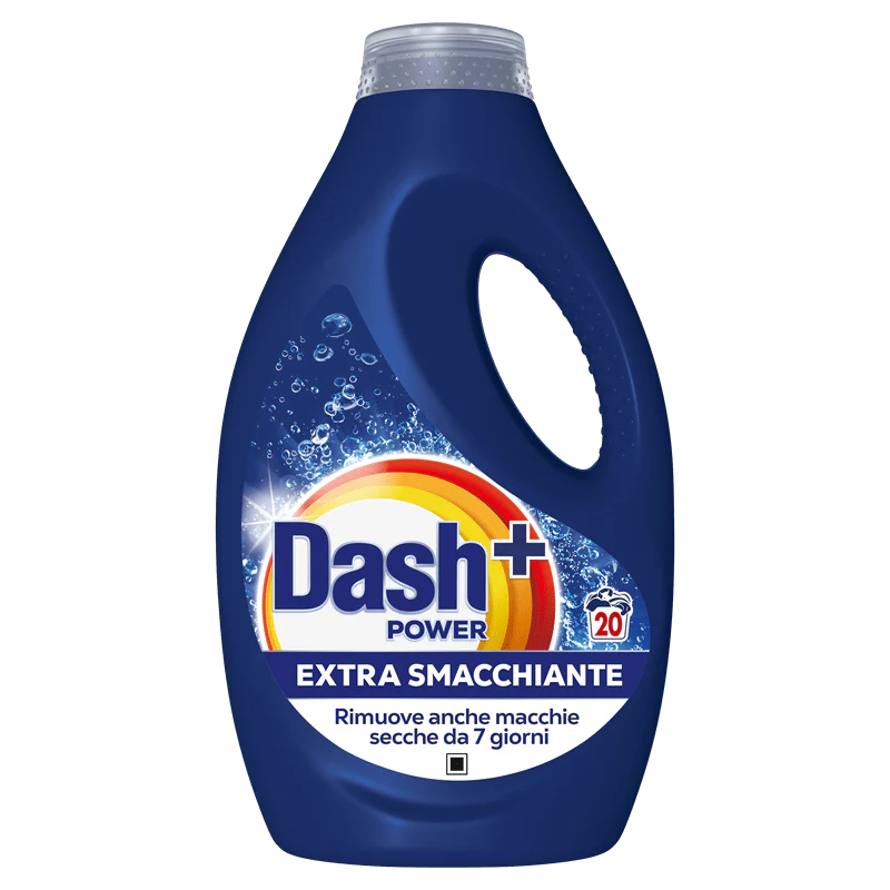 Dash Liquid Power Stain Remover Laundry Detergent 36 Loads, 1800 ml