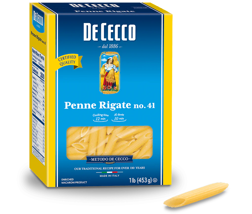 De Cecco Penne Rigate #41, 1 LB