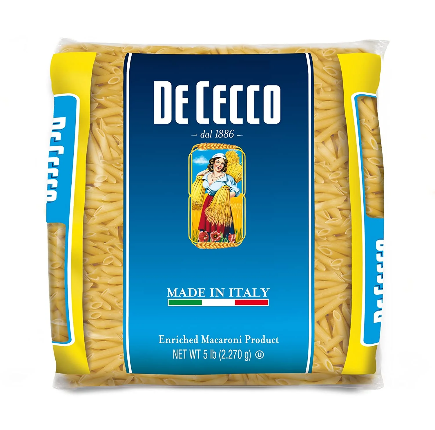 De Cecco Penne Rigate #41, Bulk Pack, 5 lb | 2,270 g