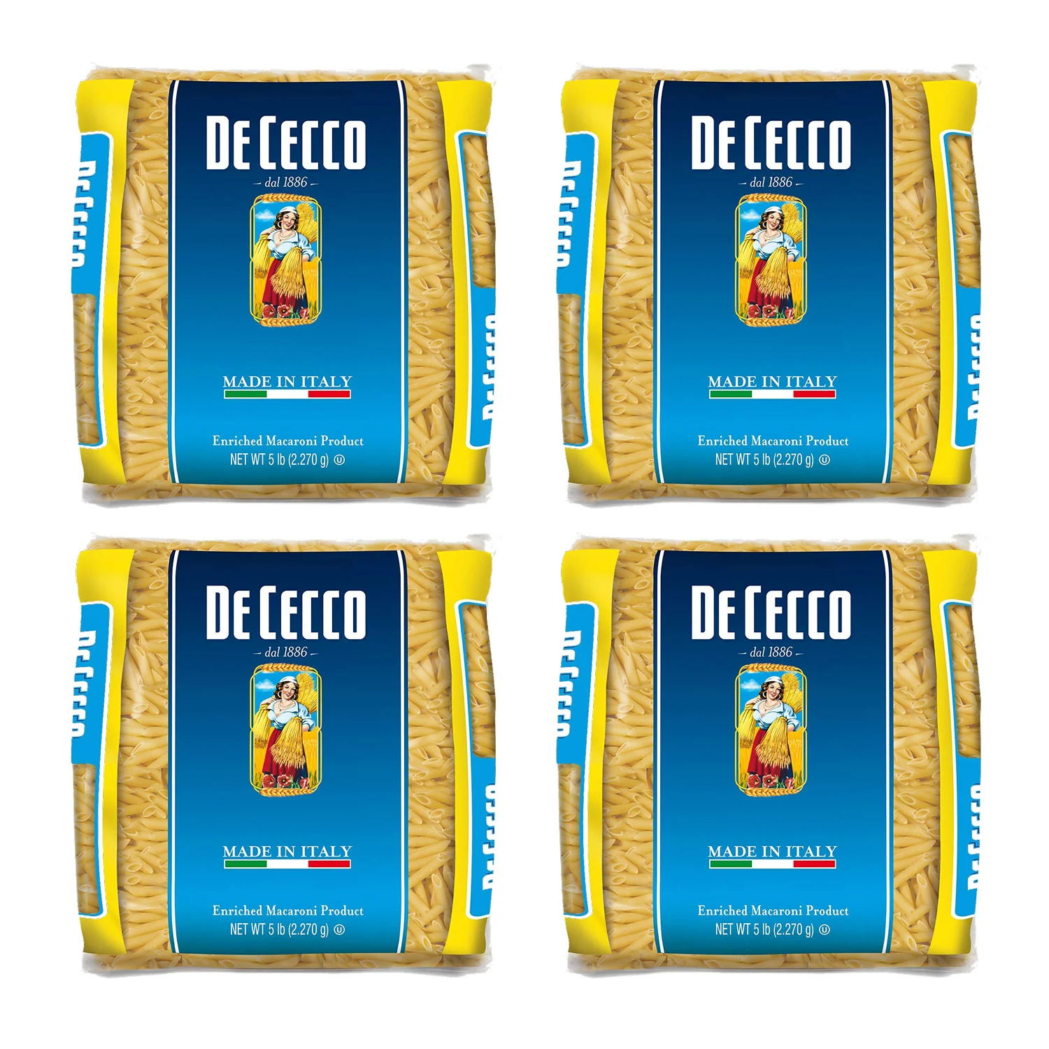 De Cecco Penne Rigate #41, Bulk Pack, 5 lb | 2,270 g - Image 2