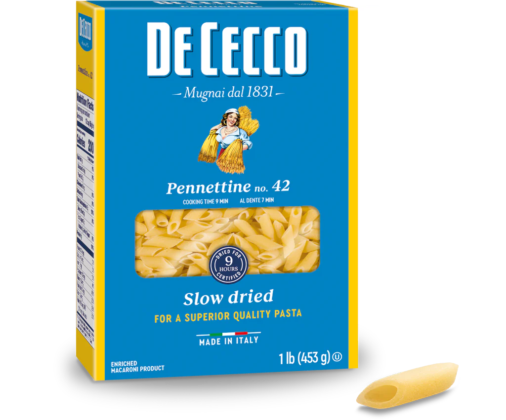 De Cecco Pennettine, #42, 1 lb | 453 g