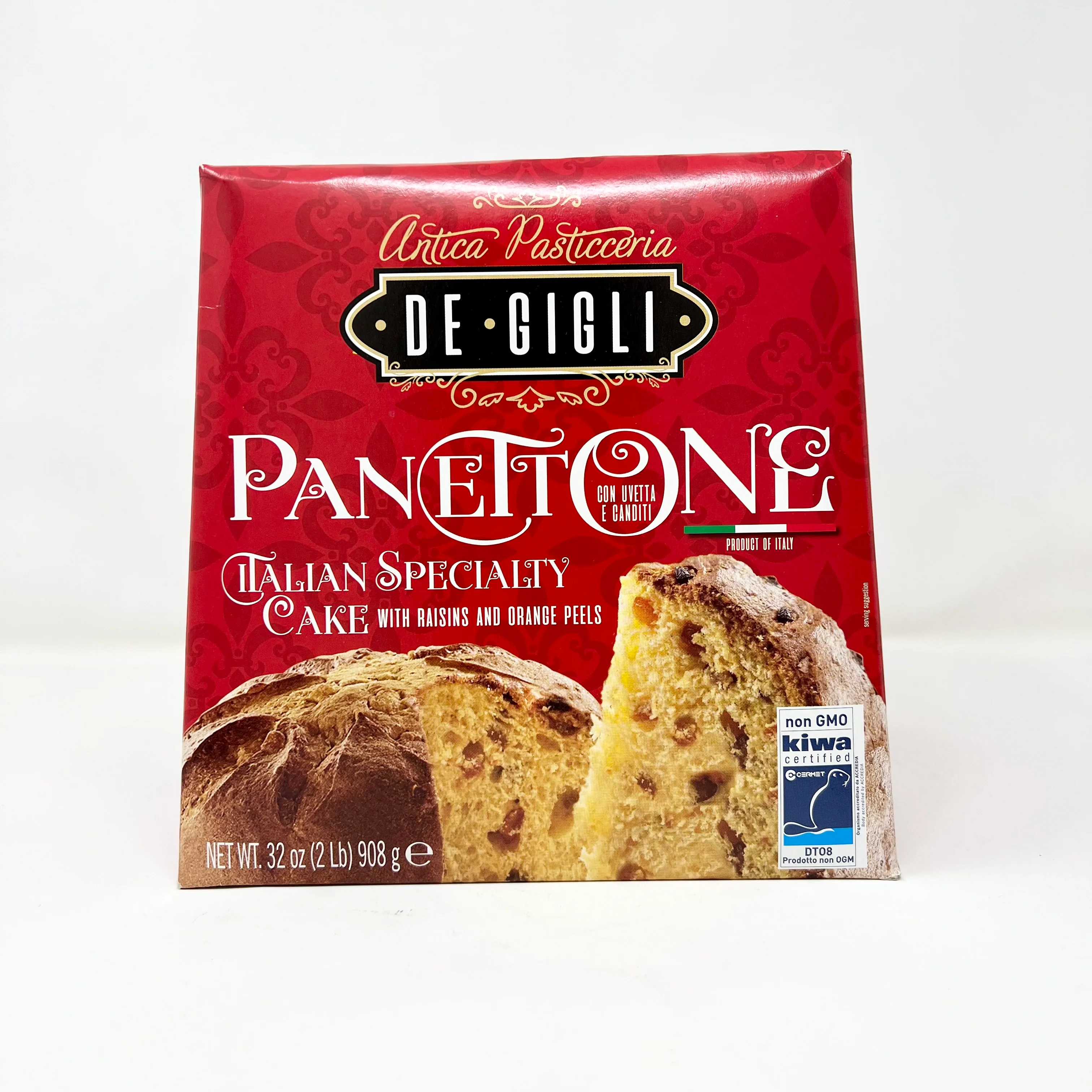 De Gigli Panettone Classic, Made in Italy, 2 lb | 32oz