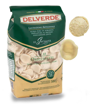 Delverde #61 Orecchiette, 1 LB
