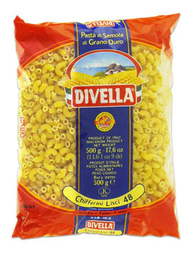 Divella Chifferini Lisci Pasta, #48