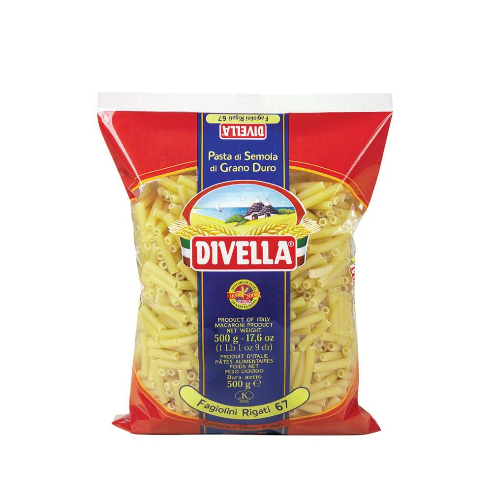 Divella Fagiolini Rigati #67, 17.6 oz | 500g