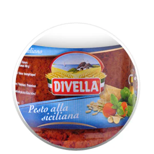 Divella Pesto alla siciliana, 190g Jar - Image 2