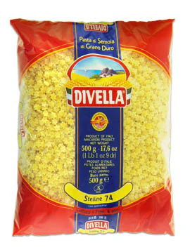 Divella Stelline Pasta, #74