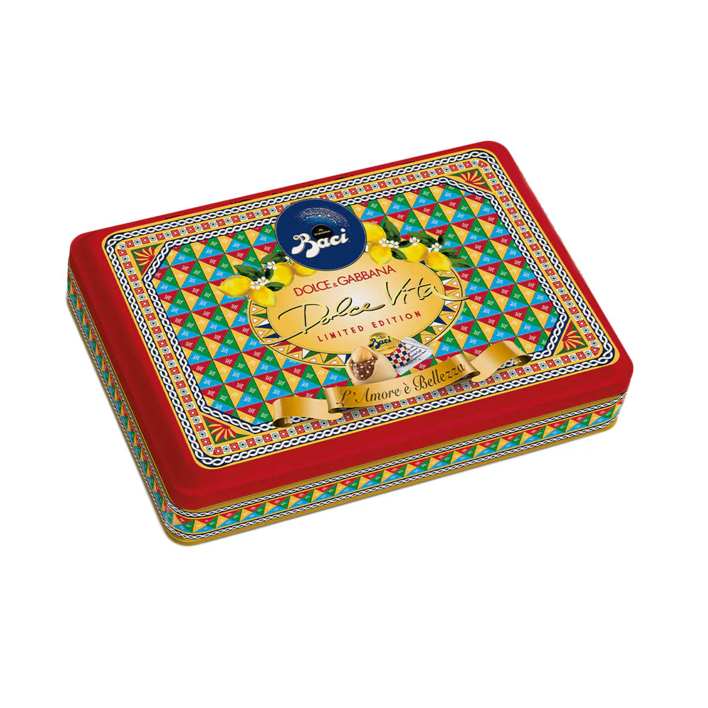 Dolce Gabbana Limited Edition Baci Perugina Dolce Vita Tin, 24 Pieces, 10.60 oz | 300g - Image 2