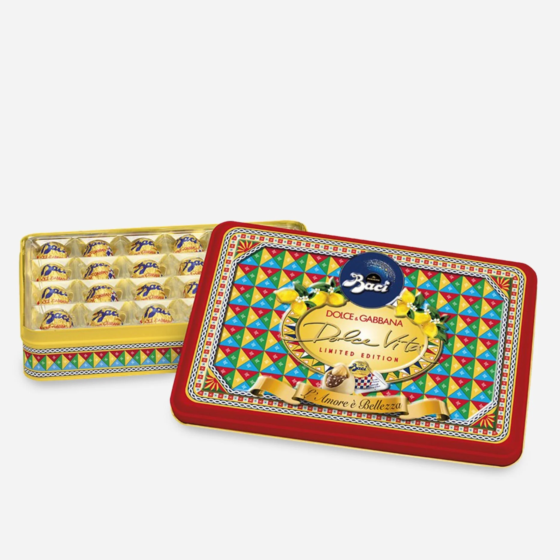 Dolce Gabbana Limited Edition Baci Perugina Dolce Vita Tin, 24 Pieces, 10.60 oz | 300g - Image 4