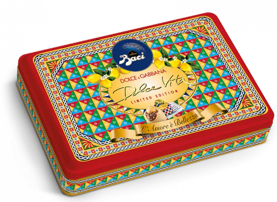 Dolce Gabbana Limited Edition Baci Perugina Dolce Vita Tin, 24 Pieces, 10.60 oz | 300g - Image 5