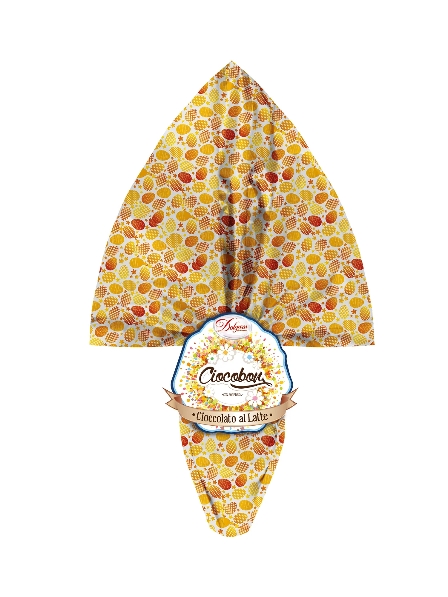 Dolgam Dark Chocolate Egg, Made in Italy, R300F, 10 oz | 300g - Image 2