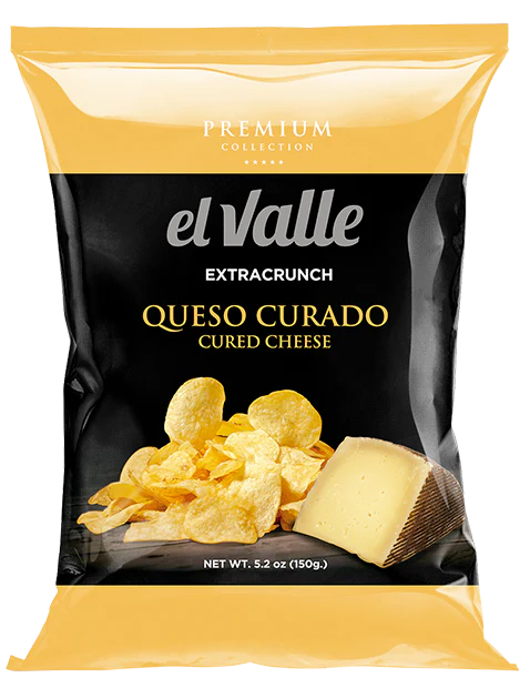 El Valle CURED CHEESE PREMIUM COLLECTION CHIPS, 4.82 oz | 150g
