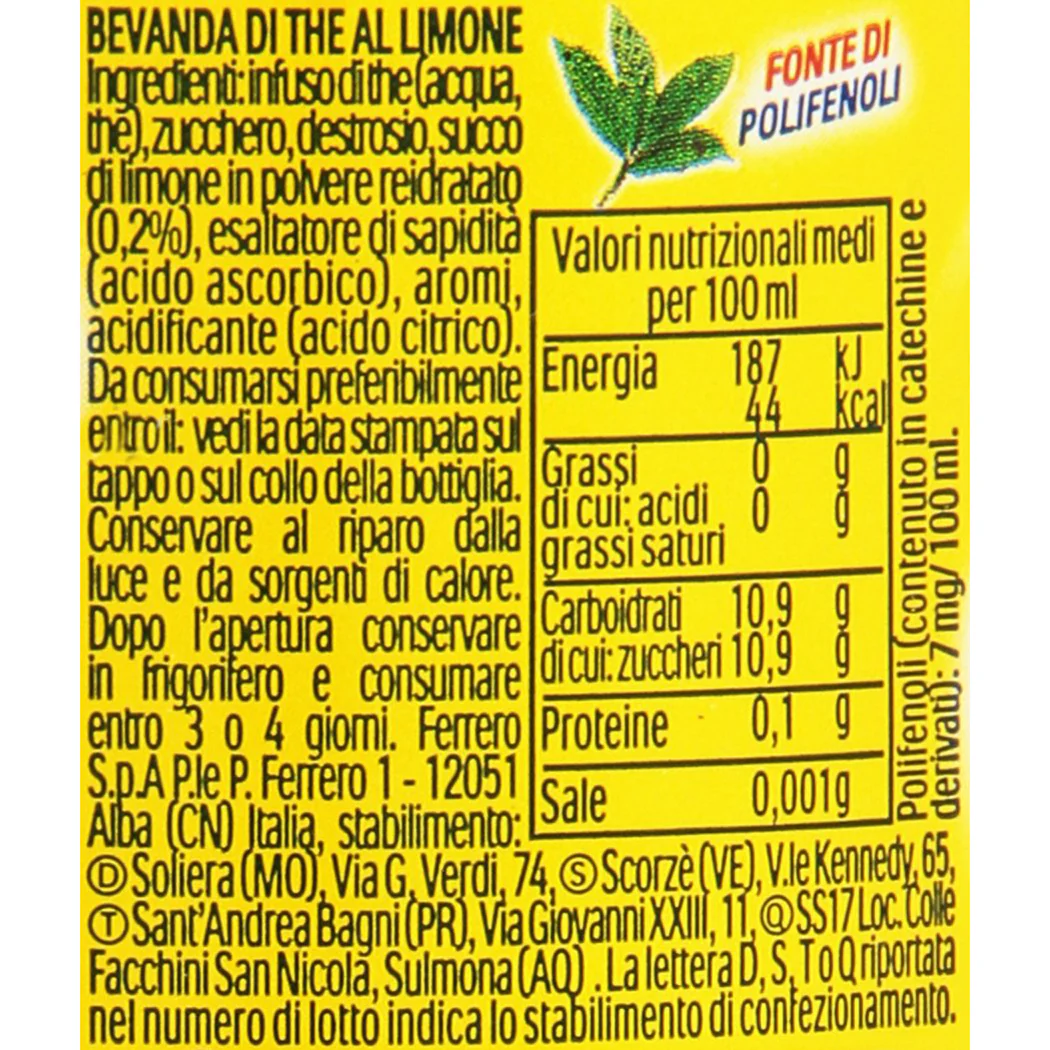 EstaThe Lemon FULL CASE, 12 x 16.9 fl oz - Image 4