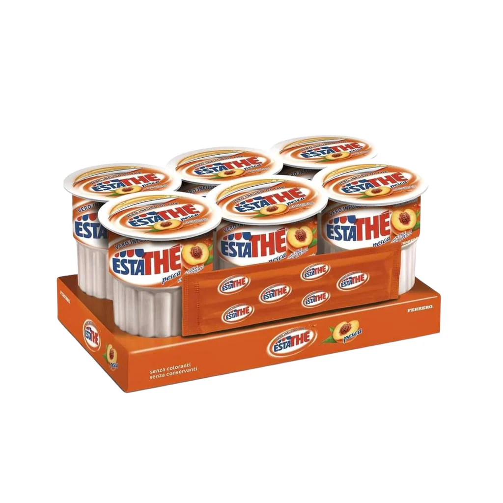 EstaThe Peach, Pesca, Cups 6 x 200 ml