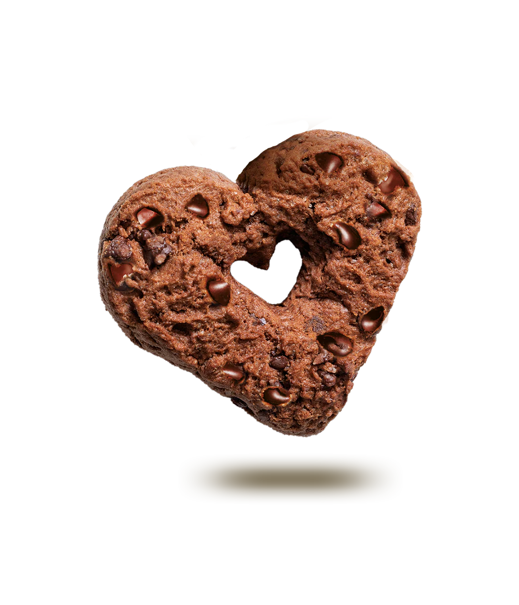 Falcone Cocoa Hearts With Chocolate Chips Cookies, 17.6 oz | 500g - Image 2