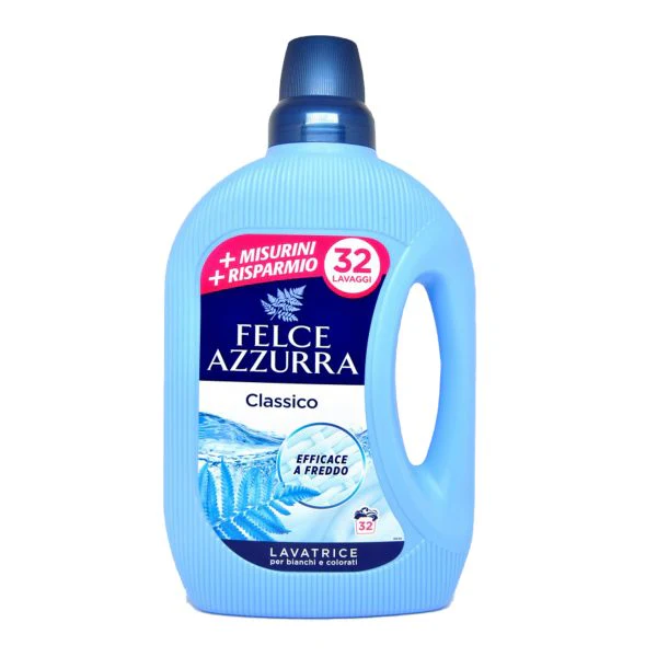 Felce Azzurra Detergent for Washing Machine Classico, 32 Loads, 1.6 Liter