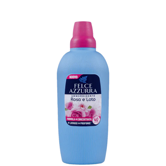 Felce Azzurra Fabric Softener Rose and Lotus Flower, 40 washes, 2 Liter