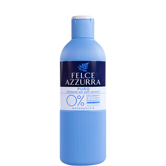 Felce Azzurra Pure Moisturizing Sensitive Skin Body Wash, 22 oz | 650 ml